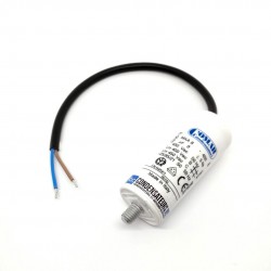 Condensateur permanent 8µf à câble pour moteur électrique